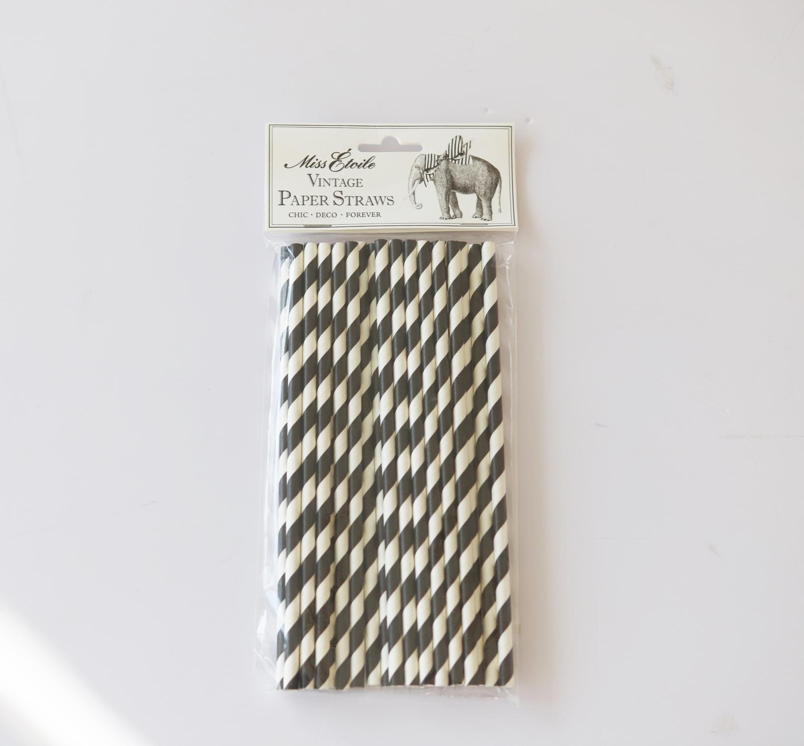 Striped Straws